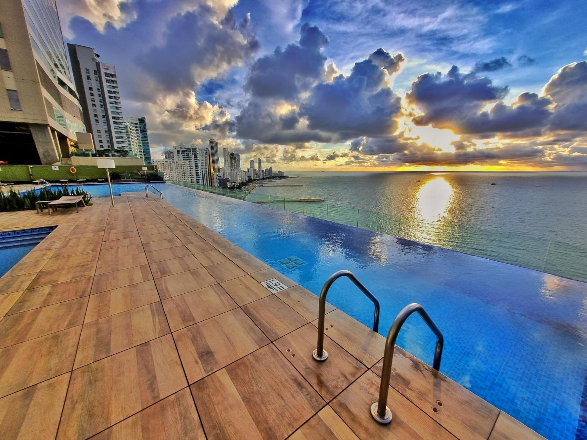 Apartamentos Condominio H2 Bocagrande Por Parceros Group Cartagena エクステリア 写真